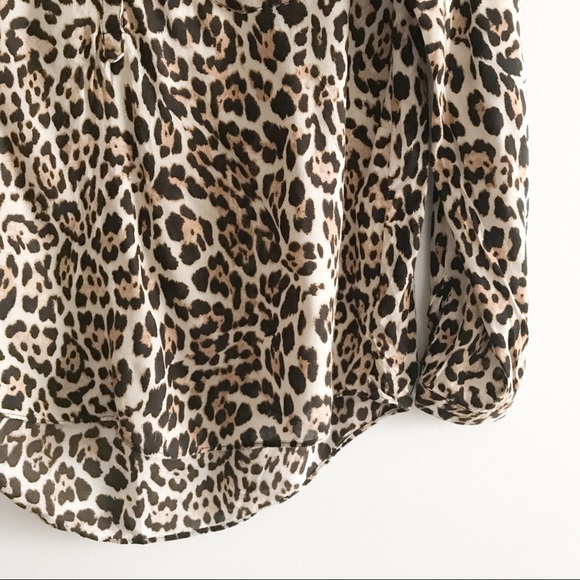 Zara leopard blouse - Picture 5 of 16